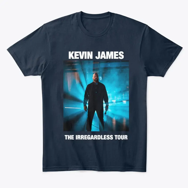 "The Irregardless Tour" T Shirt (Navy)