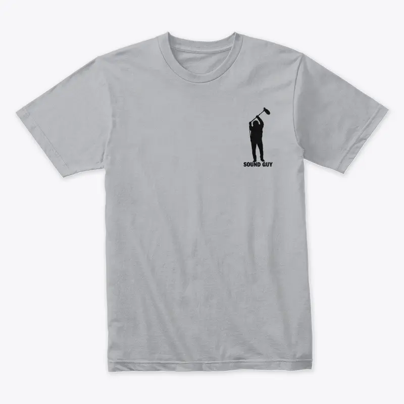 Sound Guy T-Shirt (Grey) "Front View"